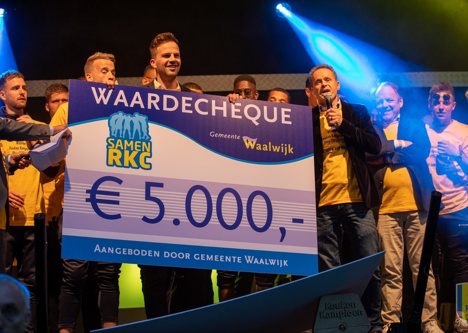 Grote waardecheques