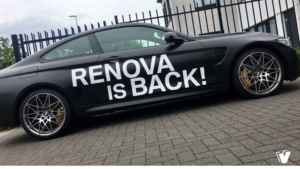 BMW M4 Lettering Renova