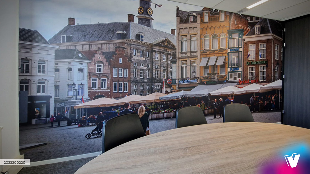 Kas voorzien van prints