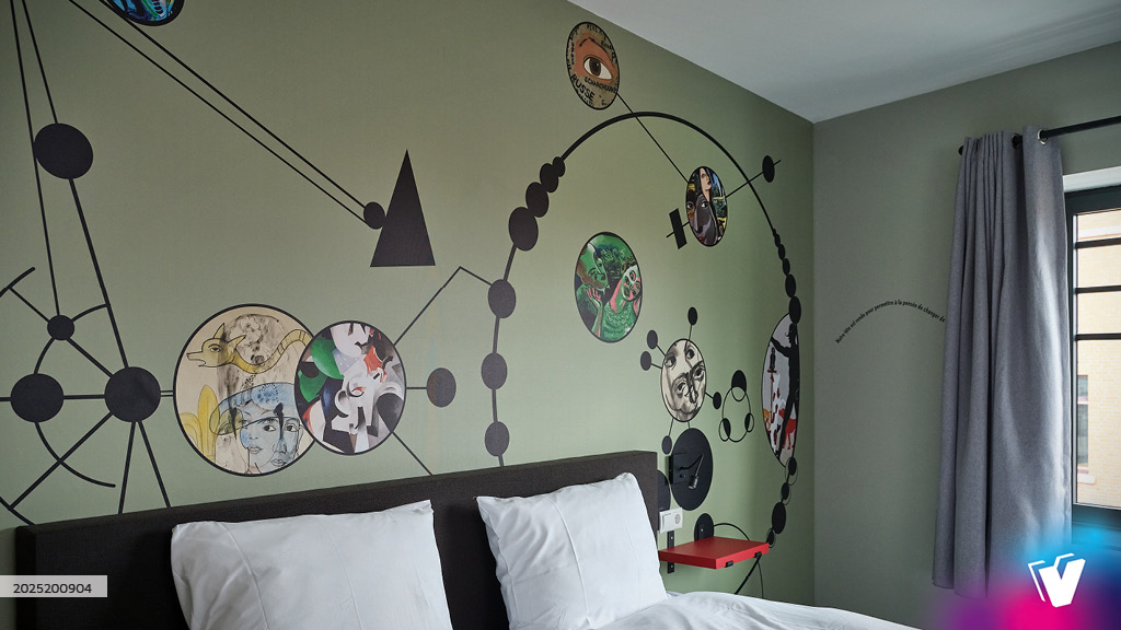 Kas voorzien van prints