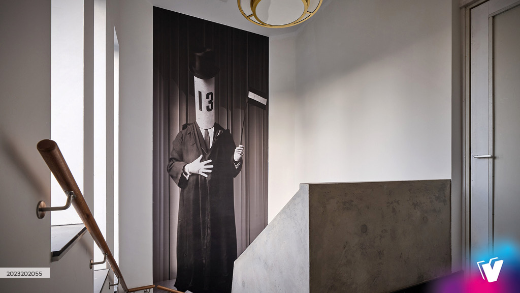 Kas voorzien van prints